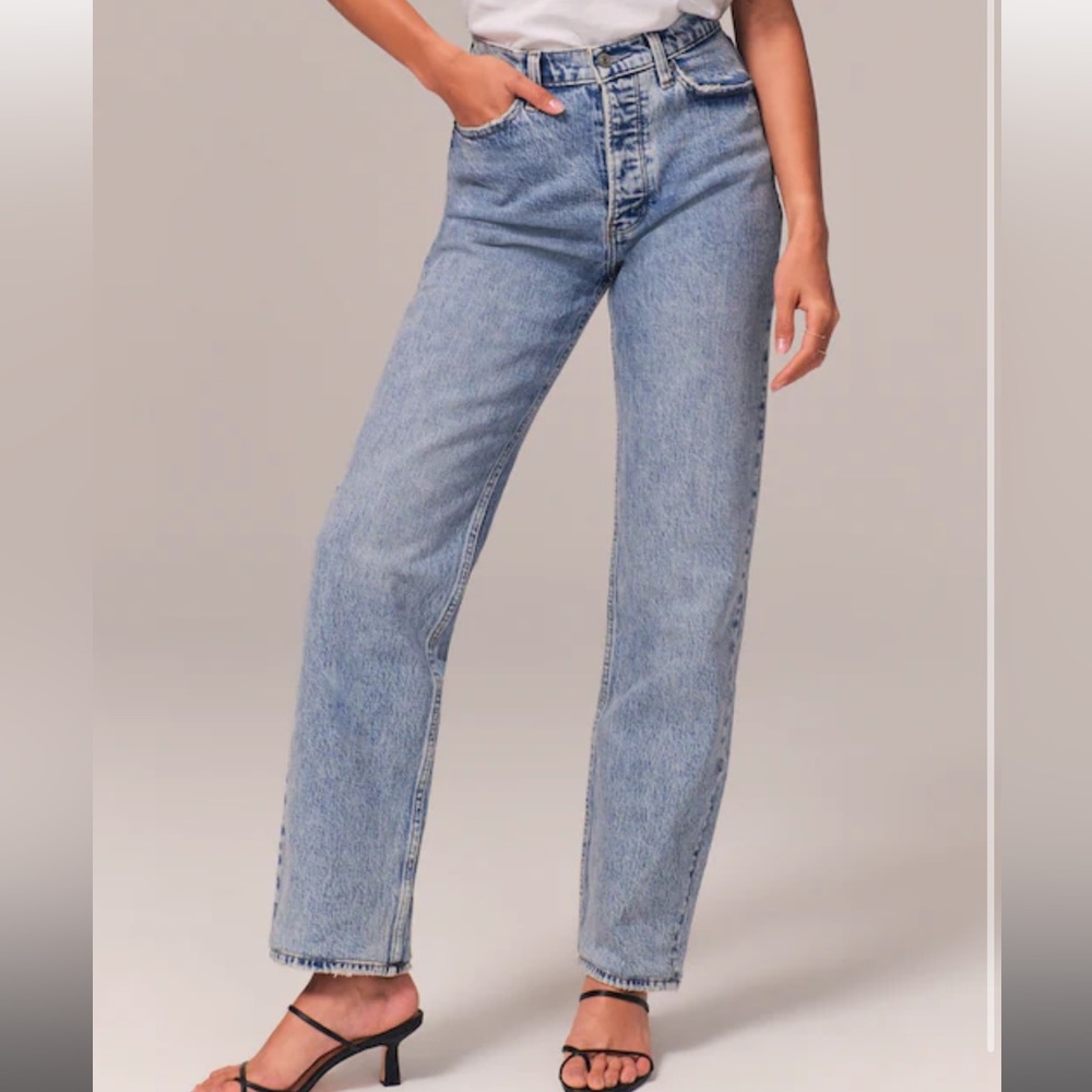 Abercrombie The Dad High Rise Jeans